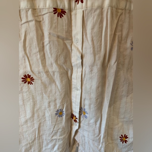 Size S Madewell cotton floral blouse - Picture 5 of 8